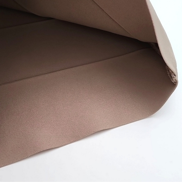 BCBGMaxAzria Women's Alexa Mauverose Bandage Pencil Hi Rise Skirt Stretch Sz XS - Picture 7 of 9